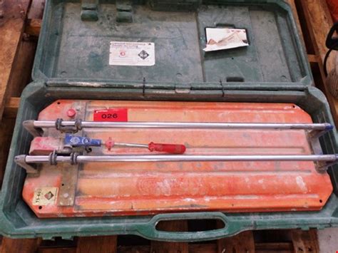 Used RUBI TS-60 Lenghtwise ceramic tile cutter for Sale (Trading ...