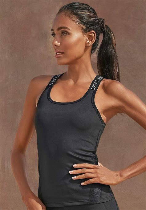 LASCANA Active Top - schwarz - Zalando.at