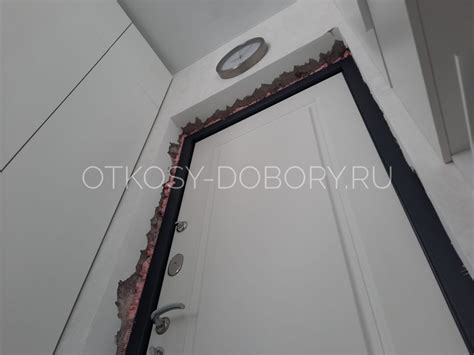 Установка доборов на входную дверь | Москва и МО