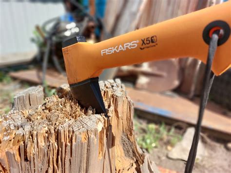 Топор fiskars x5 маленький помощник | Пикабу
