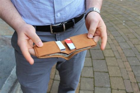 Saddleback Leather Bifold Wallet Tobacco Review 309 - BestLeather.org