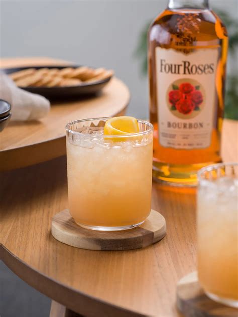 Serve Mom Her Favorite Flower with a Four Roses Bourbon Sunrise | The