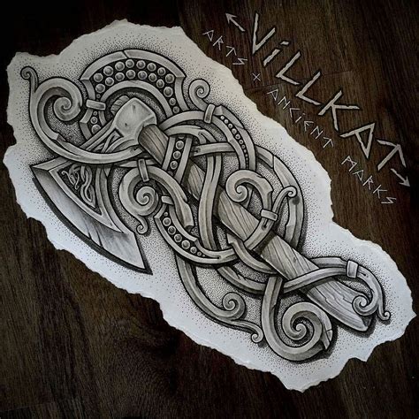 Die besten 25+ Nordic tattoo designs Ideen auf Pinterest
