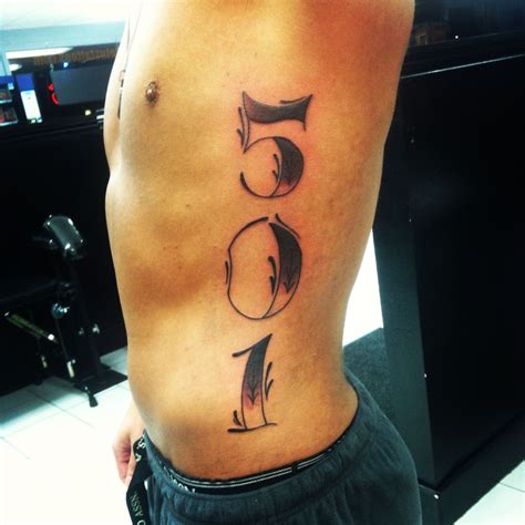 501 area code side tattoo. My home. Always. #501 #ribs #side #tattoo # ...