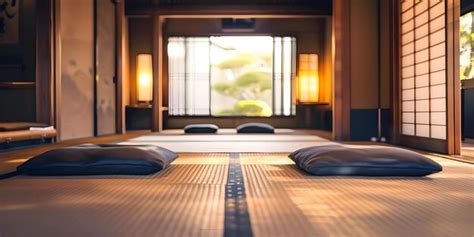 premium photo traditional japanese ryokan inn embracing minimalist