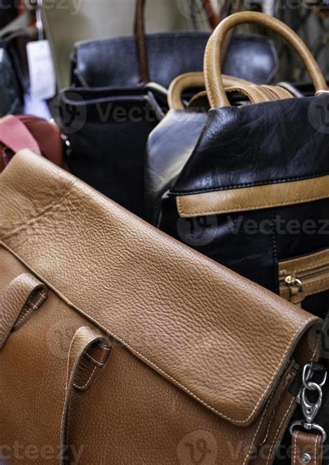 Handmade leather bags 10135127 Stock Photo at Vecteezy