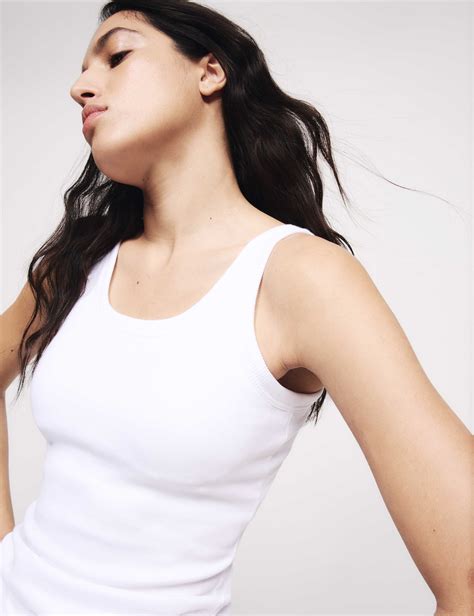 Cotton Rich Secret Support™ Bra Vest | M&S | M&S