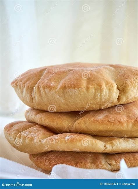 Stack Of Pita Bread Royalty-Free Stock Photo | CartoonDealer.com #12283149