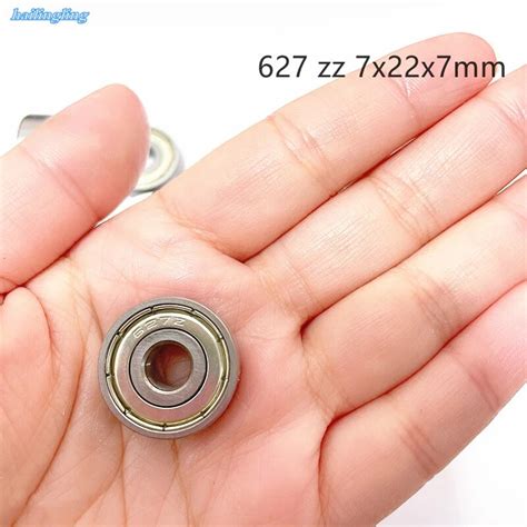 4pcs /6pcs 627ZZ 7*22*7 mm High speed Bearing Steel Metal Sealed ...