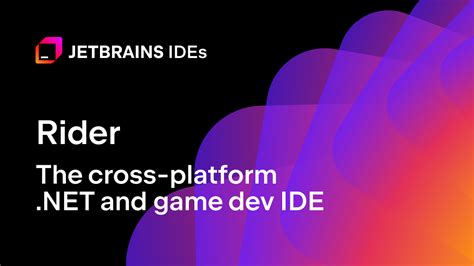 Rider: The Cross-Platform .NET IDE from JetBrains