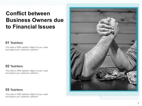 conflict business strategy financial disagreement resolution