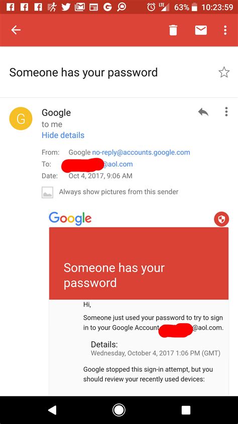 Is this a real google email? : r/google