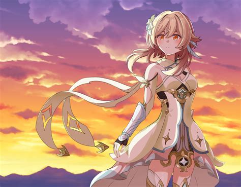 genshin impact official art lumine - Preeminence Log-Book Picture Library