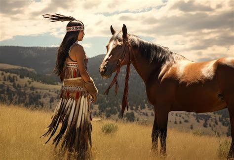 Premium Photo | An American Indian