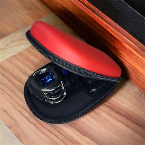 ᐉ Катушка мультипликаторная AK200 под правую руку Blue и кейс EVA Red ...