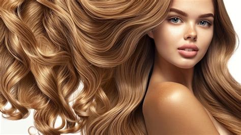 Premium Photo | Blonde hair HD 8K wallpaper Stock Photographic