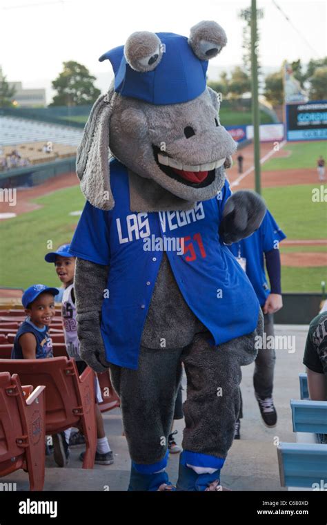 Cosmo, Mascot of Las Vegas 51s Baseball Team Stock Photo - Alamy