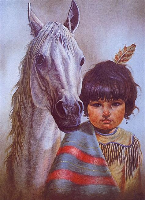 Пони индейца-арапахо (картина) — Григорий Перилло