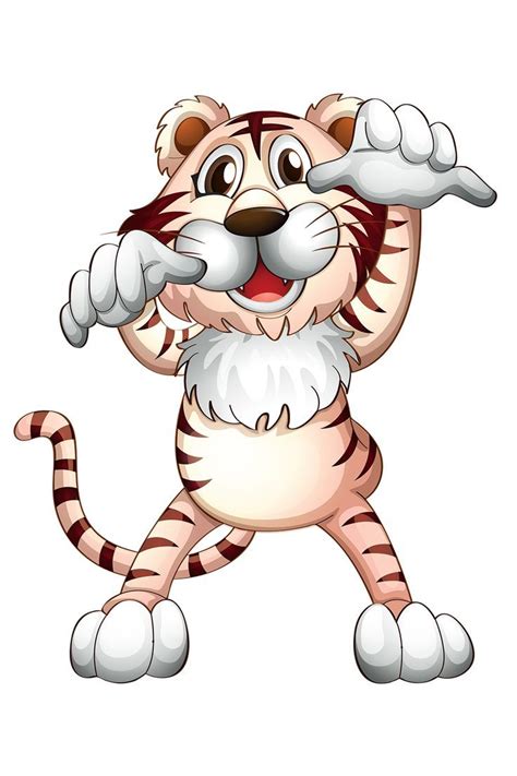Tiger. Тигр. PNG. | Милые котики, Тигр, Детские