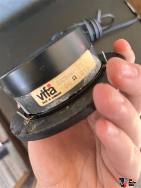 Vifa D25AG-35 6 ohm metal dome tweeters hi-end 90s Photo #4081933 - UK ...