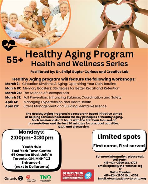 TNO - 🌿 Stay Active, Stay Healthy! 🌿 Join us for the Healthy Aging