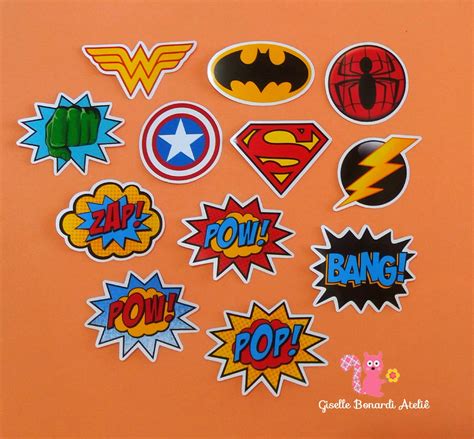 Simbolo Dos Super Herois Para Imprimir