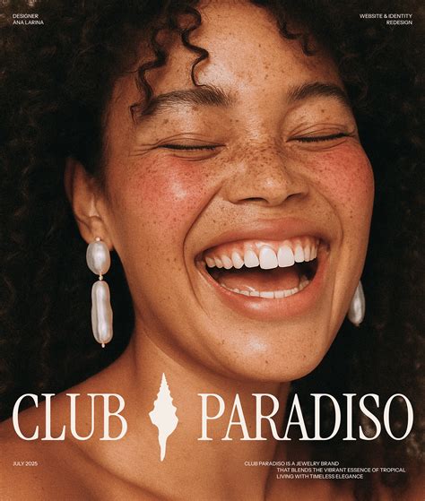 Club Paradiso | Jewelry Branding & Website Redesign :: Behance