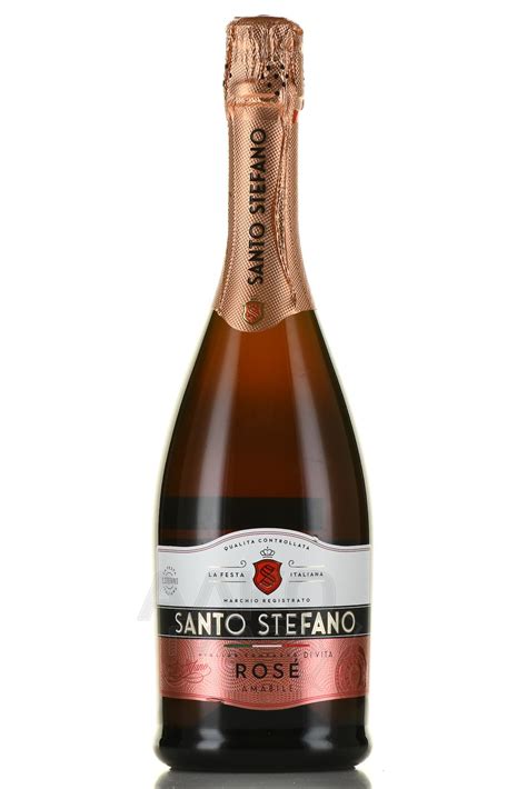 Santo Stefano - купить игристое вино Санто Стефано 0.75 л розовое ...