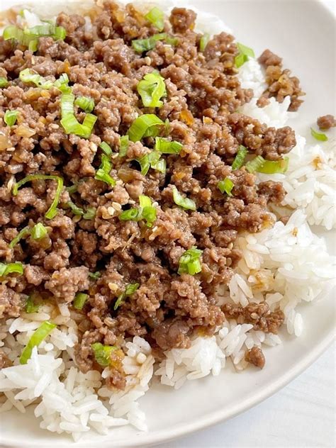 white rice  ground beef recipe  toni esser blog