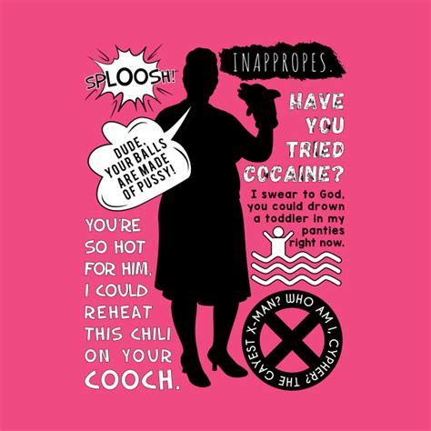 Pam Poovey Quotes - Archer - T-Shirt | TeePublic