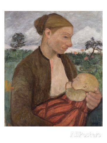 'Mother and Child, 1903' Giclee Print - Paula Modersohn-Becker