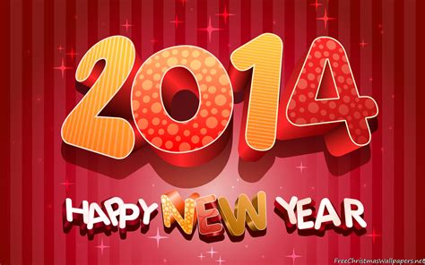 2014 Happy New Year 2560x1600 - Wallpaper - FreeChristmasWallpapers.net