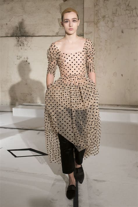 isa arfen rihanna alaia dress sheer dress  pants sheer polka