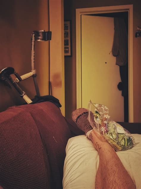 Icing My Ankle : r/pics