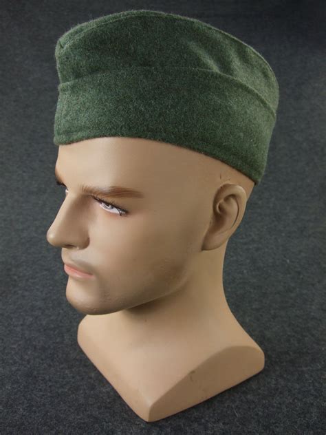 wwii german elite field grey  side cap em soldier hikimilitariashop