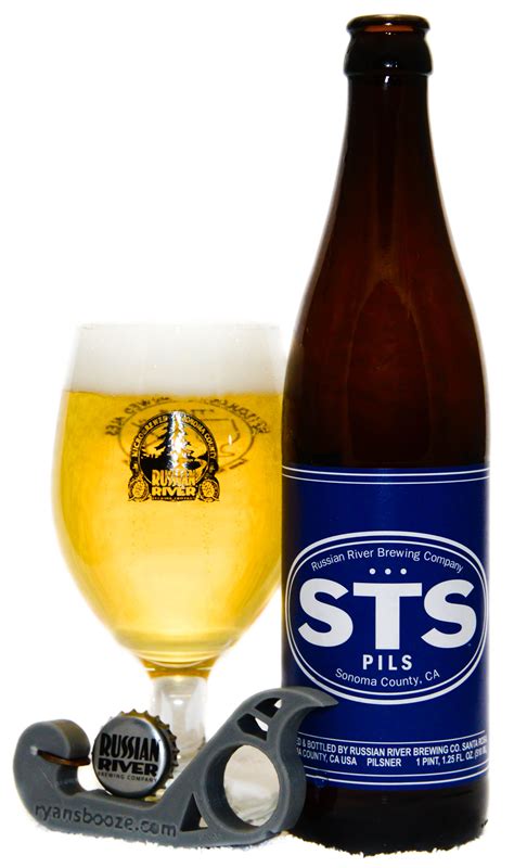 Russian River Brewing Company STS Pils – Pilsener at 5.35% ABV | 33 IBU ...