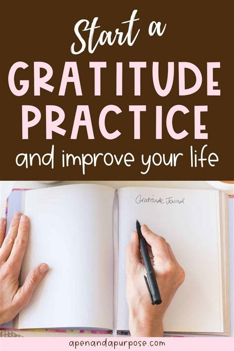 Start a Gratitude Practice and Improve Your Life