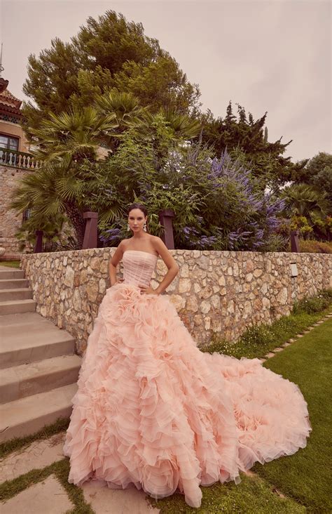 Blush colored wedding dresses 60 photos - Astyledwedding.com