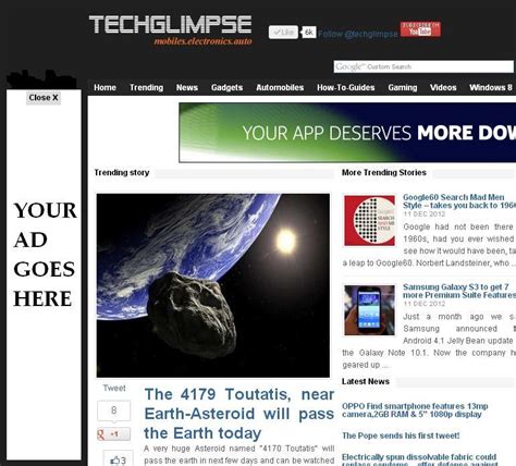 floating div  advertisements  close button  javascript