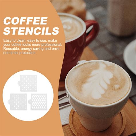 coffee art stencil 6