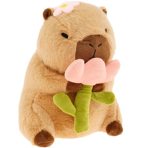 Lzvxtym Capybara Plush Toy 12inch Cute Capybara Stuffed Toy Ultra-Soft