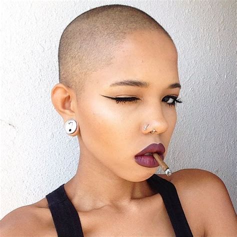 dark matter photo bald hair short hair styles african american