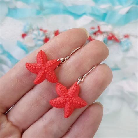 Сережки из полимерной глины - Морская тематика - бижутерия с морскими ...