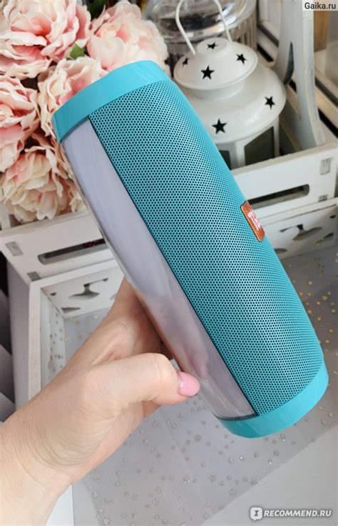 Портативная колонка T&G Audio Bass Беспроводная Bluetooth - «Красивая ...