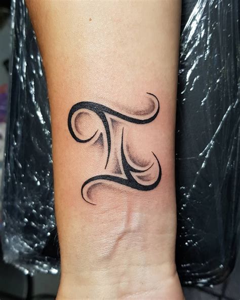 Gemini Sign Tattoos For Women