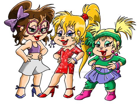 The Stylin' Chipettes by Peacekeeperj3low on DeviantArt