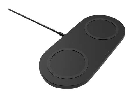 Двойное беспроводное ЗУ Belkin на 10 Вт черное