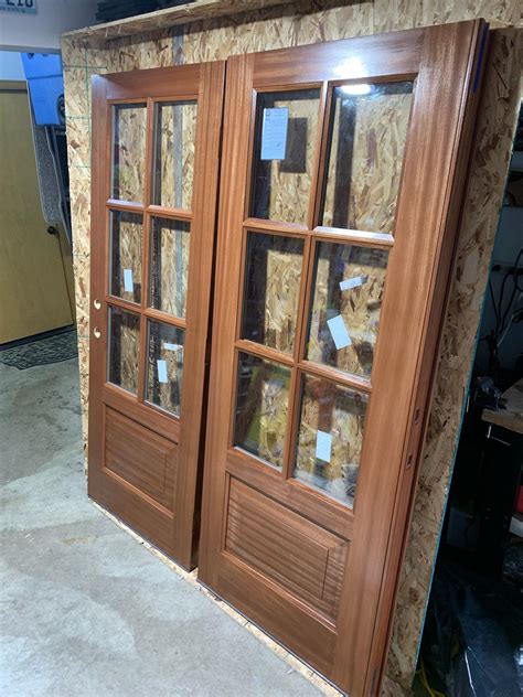 Staining New Wood Front Doors - PaintTwist