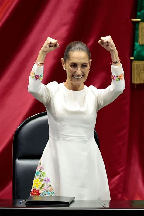 3 símbolos de la toma de protesta de Claudia Sheinbaum al asumir como