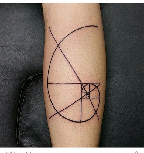 fibonacci spiral tattoo meaning boolunit